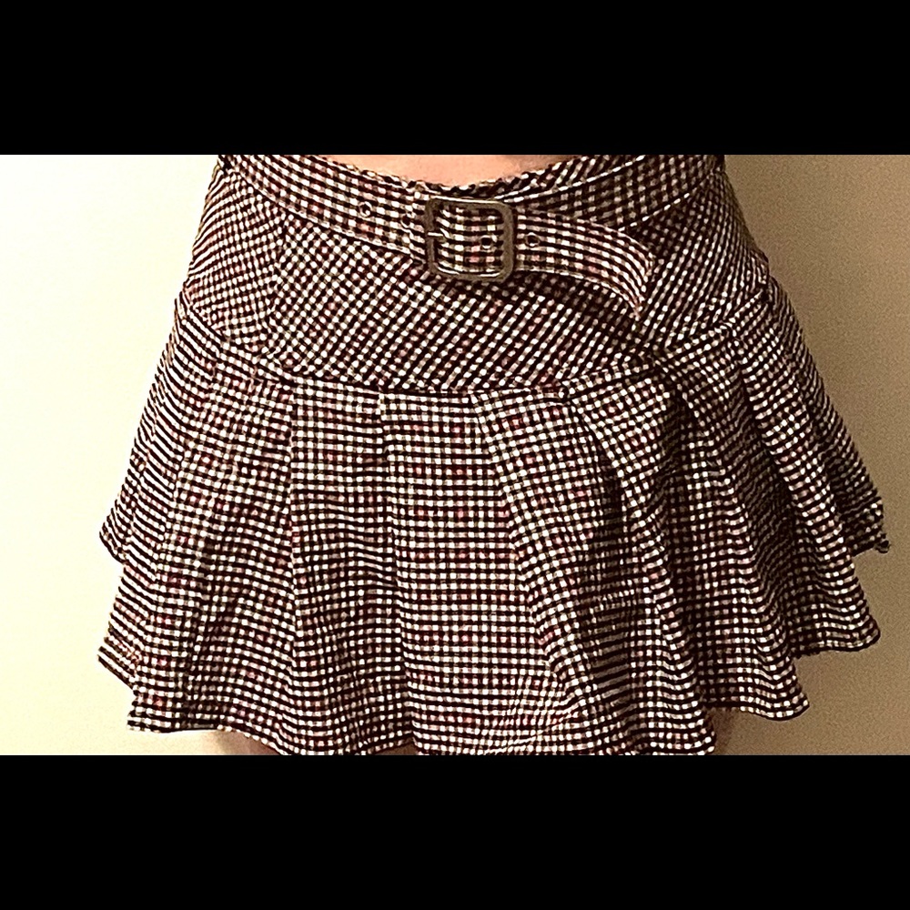 Womens Medium Pleaded Mini Skirt (pink,black,white,grey)